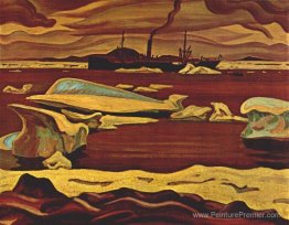 Le Beothic à Bache Post, Ellesmere Island