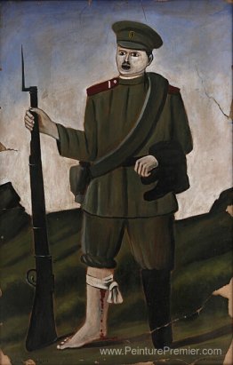 Soldat blessé (partie de diptyque)
