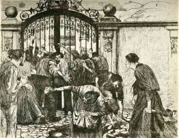 Révolte (par les portes d'un parc)