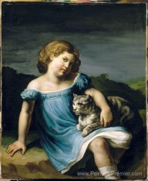 Portrait de Louise Vernet comme enfant