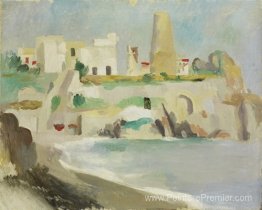 Lipari, Portinentali Mit Windmühlenturm