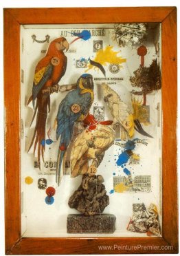 Groupe d'habitat pour une galerie de tir