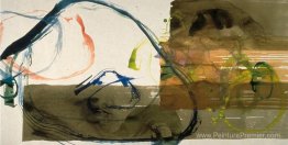 New River Watercolor, série I, # 5