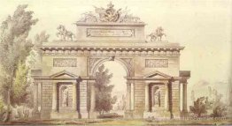 Conception d'une arche triomphale