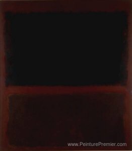 Noir sur la sienne noire sur violet