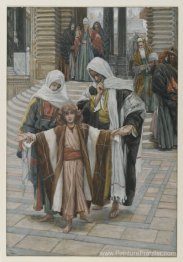 Jésus trouvé dans le temple