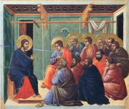 Le Christ prêche les apôtres