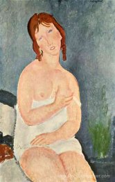 Jeune femme dans une chemise (la petite laitière)
