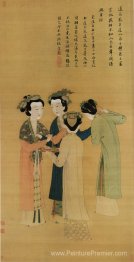 Court dames de l'ancien shu