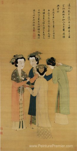 Court dames de l'ancien shu