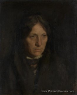 Portrait de la mère de l'artiste