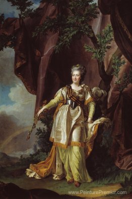 Portrait de la grande impératrice russe Catherine II