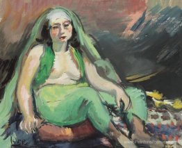 Odalisque en vert