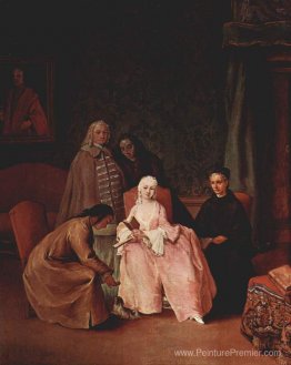 Une visite à une femme