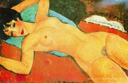 Dorminé nu avec les bras ouverts (rouge rouge)