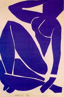 Nude bleu III