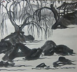 Le saule en hiver