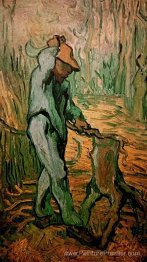 Le bûcheron après millet