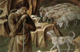 La veillée des bergers (détail)