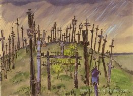 Jurgaičiai. La colline de croix.