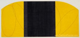Peinture de zone ellow-noir IV