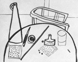 Table morte-vie avec fauteuil