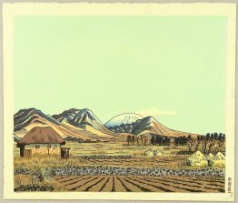 Mt. Asama au début du printemps