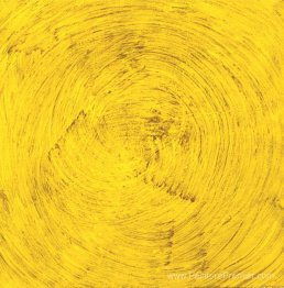 Travail n ° 3 (peinture jaune)