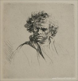 Un homme aux cheveux bouclés