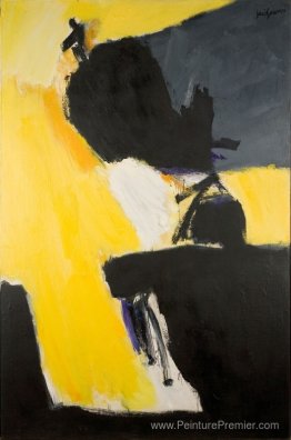 Caprices noirs avec jaune
