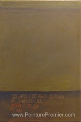 Kei muri i te awe kapara (ombragé derrière le visage tatoué)