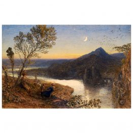 Scène de la rivière classique