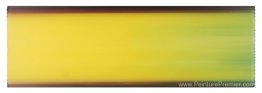 Jaune avec rouge, violet, vert