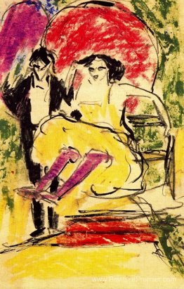 Danser couple de la variété