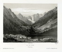 Lac de Gaube (Cauteretz (c'est-à-dire Cauterets))