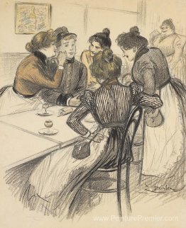 Dessin original de la brasserie