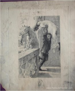 Quasimodo sauvant Esmeralda