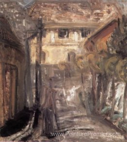Maisons avec un homme estropié