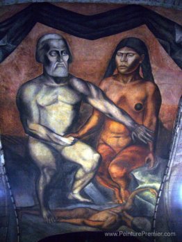 Cortés et La Malinche