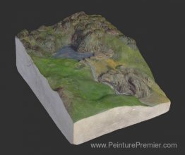 Un carré de terrain