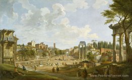 Vue du forum romain