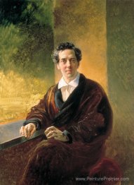 Portrait du comte A. A. Perovsky (l'écrivain Anton Pogorelsky)