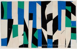Construction bleu blanc