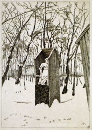 Jardin d'été en hiver