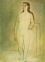 Femme debout nue