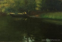 Sur la rive de la rivière