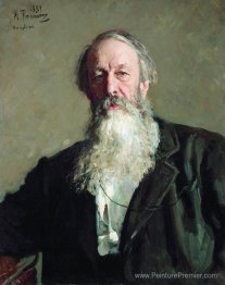 Portrait du critique d'art Vladimir Stasov