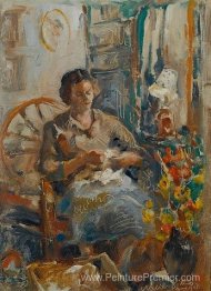 Portrait de la femme de l'artiste, l'artiste Grace Anderson