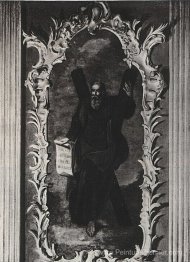 Une icône de l'iconostase de l'église St. Andrew à Kiev