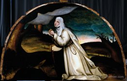 Saint Catherine reçoit les stigmates